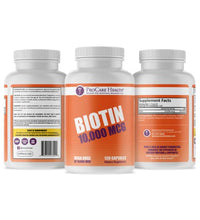 biotina 10000 mcg para cabello
