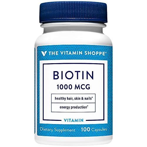 Biotina 1MG para cabello fuerte