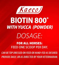 Biotina 800 mg para crecimiento capilar