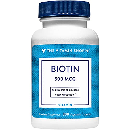 Biotina alta potencia para crecimiento capilar