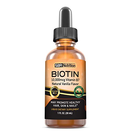 Biotina líquida 10000 mcg MAX Absorption