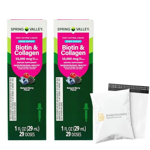 Biotina líquida para cabello saludable