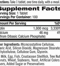Biotina Natrol para piel saludable