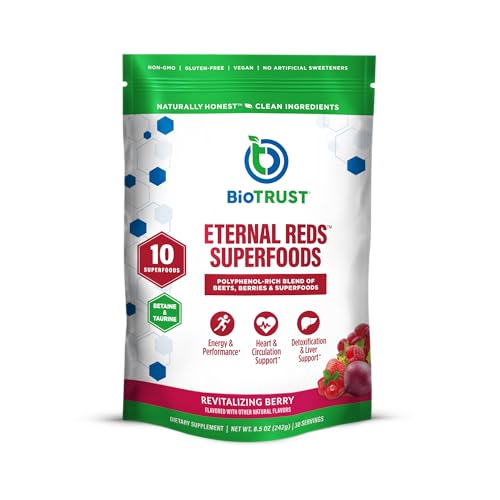 BioTrust polvo de superalimentos rojos