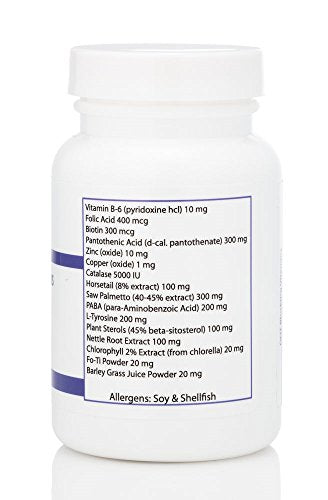 Bloqueador de DHT con saw palmetto