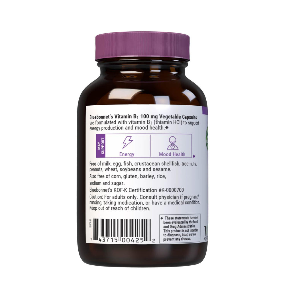 Bluebonnet vitaminas 100 cápsulas