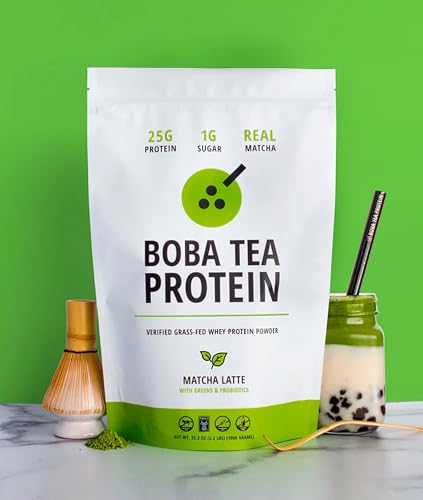 Boba Tea matcha en polvo