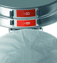 bolsa de desechos Brabantia con cierre seguro