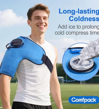 Bolsa de hielo reutilizable para hombro