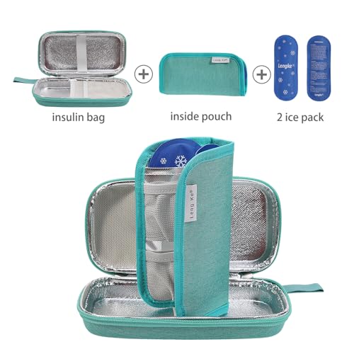 bolsa de viaje para insulina segura
