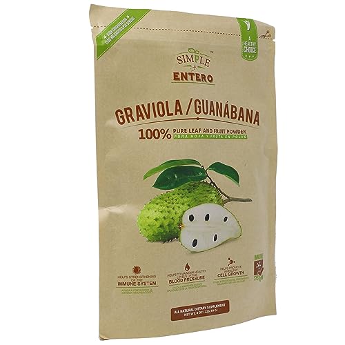 Bolsa resellable de 8 oz de graviola