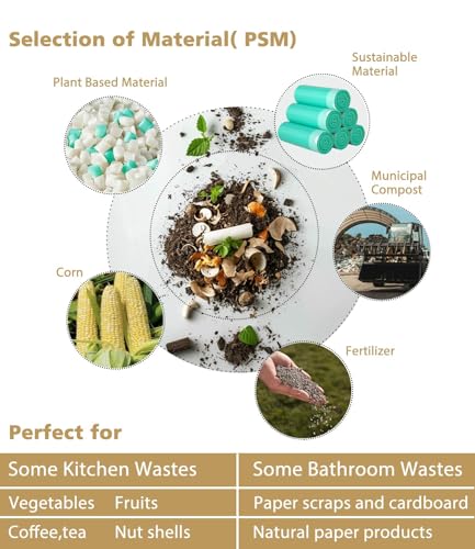 Bolsas compostables para uso diario