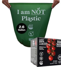 bolsas de basura compostables pequeñas