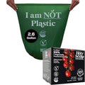 bolsas de basura compostables pequeñas