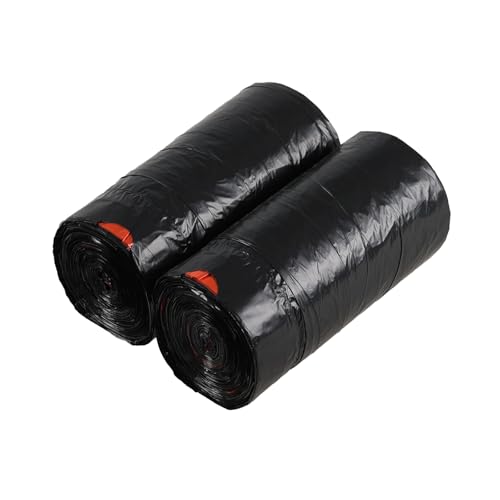 Bolsas de basura negras resistentes