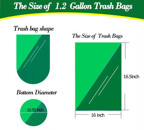 Bolsas de basura sin fragancia para baño