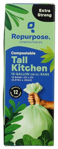 bolsas de cocina compostables 13 galones