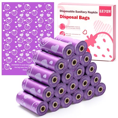 Bolsas desechables para toallas sanitarias