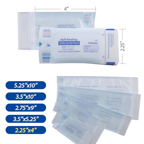 bolsas para instrumentos médicos con doble indicador