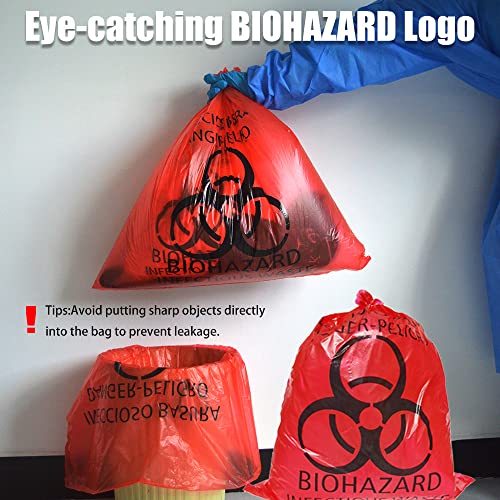 Bolsas resistentes para residuos peligrosos