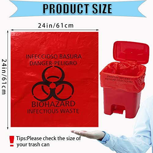 Bolsas rojas para desechos infecciosos