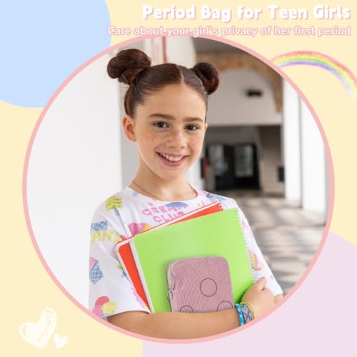 bolsita práctica para la menstruación