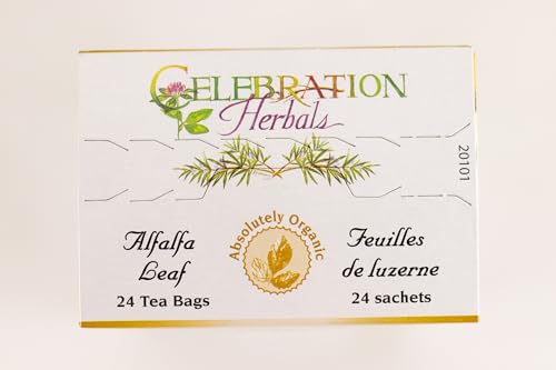 bolsitas de té de alfalfa fáciles de usar