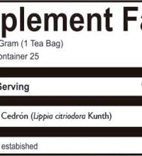 bolsitas de té para infusiones