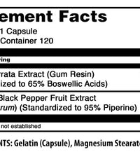 Boswellia 600 mg Amazing Formulas