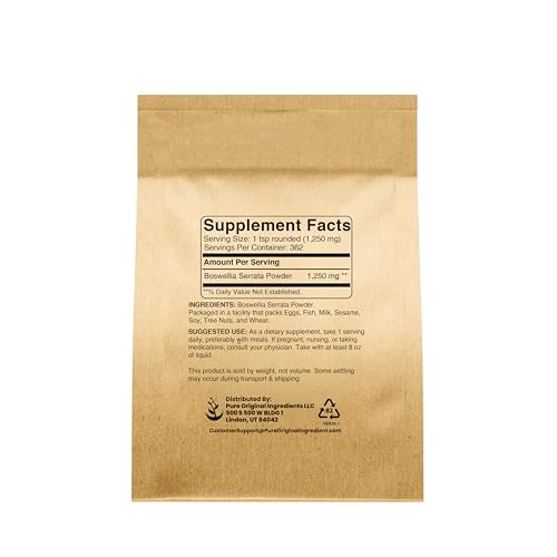 Boswellia Serrata Pure Original Ingredients