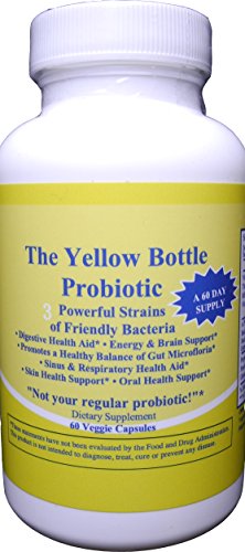 botella amarilla probiotico salud digestiva