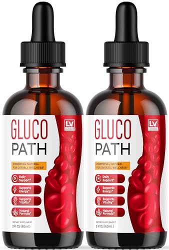 Botellas de Glucopath Drops para salud