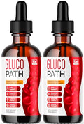 Botellas de Glucopath Drops para salud