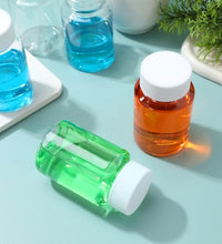 botellas de viaje para medicamentos seguros