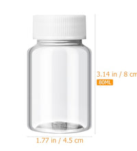 botellas EXCEART para dispensar pastillas