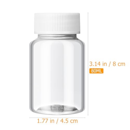 botellas EXCEART para dispensar pastillas