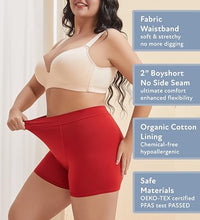 boxer briefs cintura alta para mujer