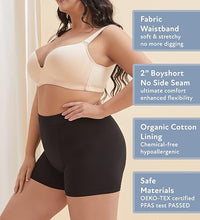 boxer briefs de cintura alta para flujo