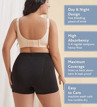 boxer briefs para días de menstruación
