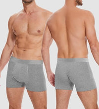 boxer gris pequeño para hombres