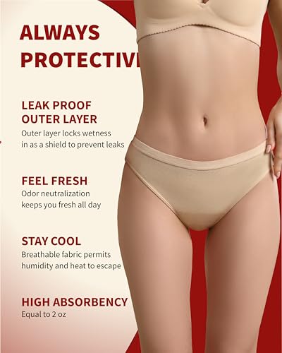 bragas a prueba de fugas para mujeres