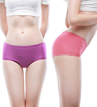 bragas menstruación de viscosa suave