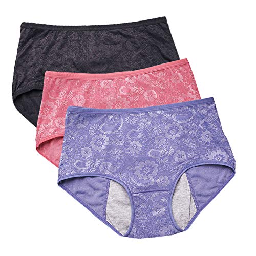 bragas menstruales jacquard cómodas para mujer