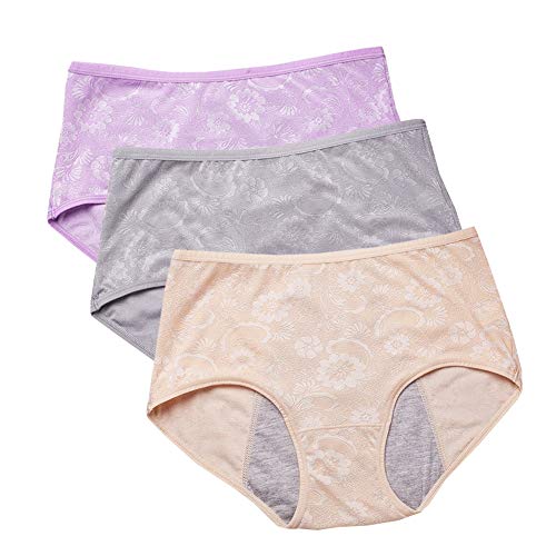 bragas menstruales jacquard cómodas para mujer