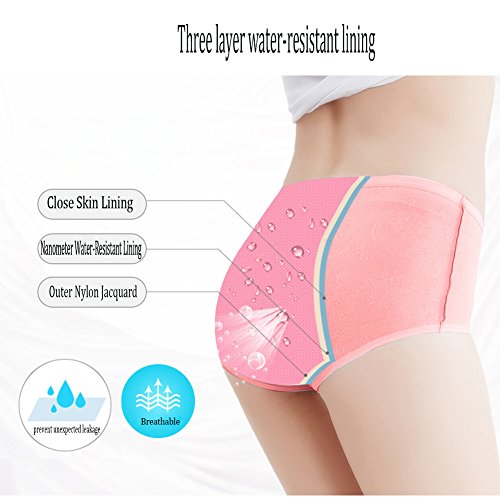 bragas menstruales jacquard fáciles de limpiar
