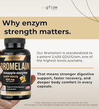 Bromelina 500 mg para bienestar digestivo