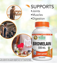 bromelina botanic choice para bienestar