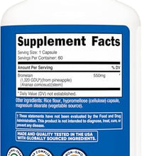 Bromelina Nutricost para bienestar general