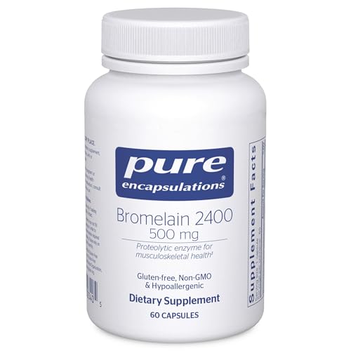 Bromelina Pure Encapsulations para digestión