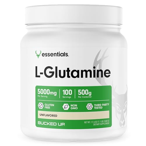 Bucked Up L-Glutamina en polvo